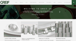 Desktop Screenshot of greif.co.uk