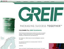 Tablet Screenshot of greif.se